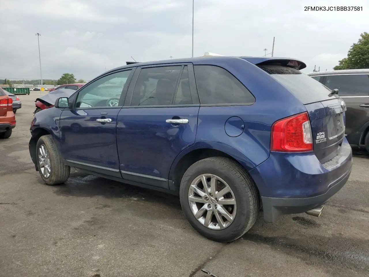 2FMDK3JC1BBB37581 2011 Ford Edge Sel