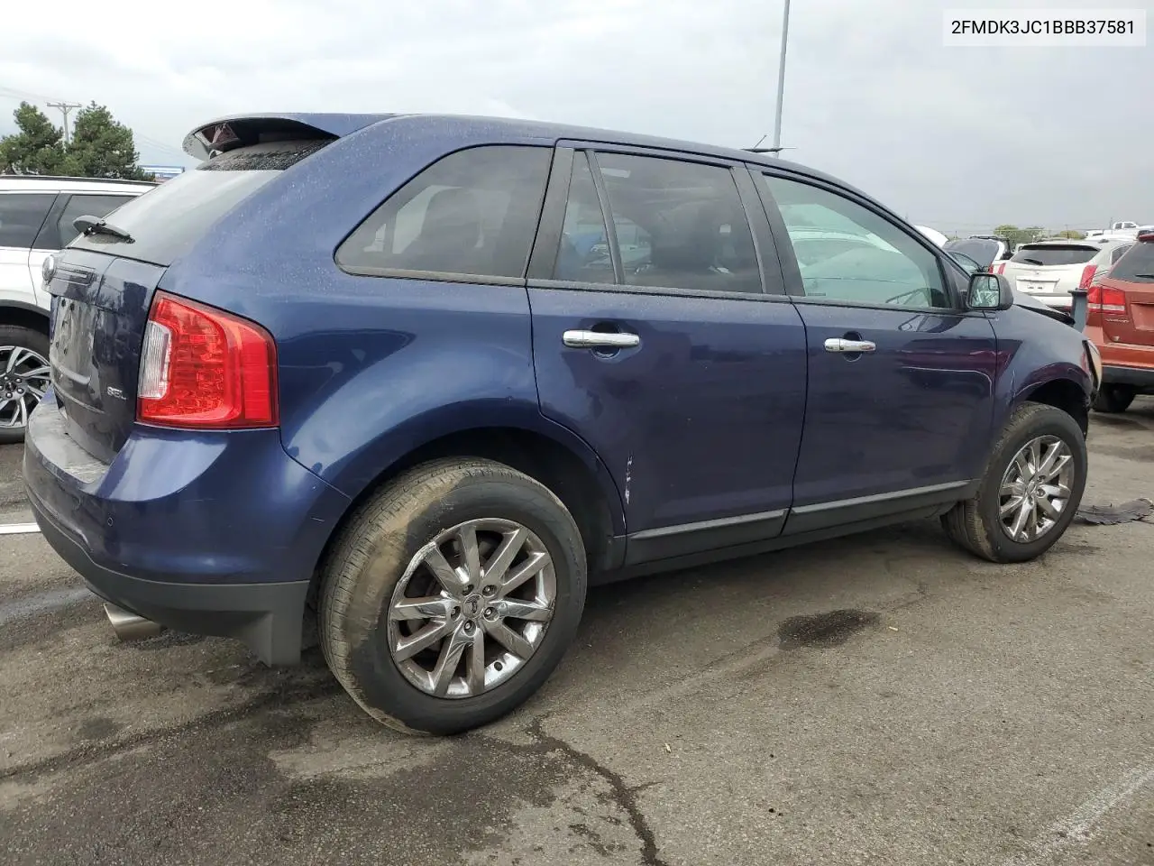 2FMDK3JC1BBB37581 2011 Ford Edge Sel