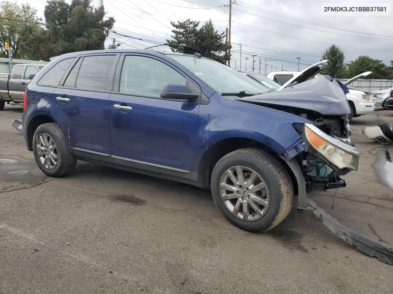 2FMDK3JC1BBB37581 2011 Ford Edge Sel
