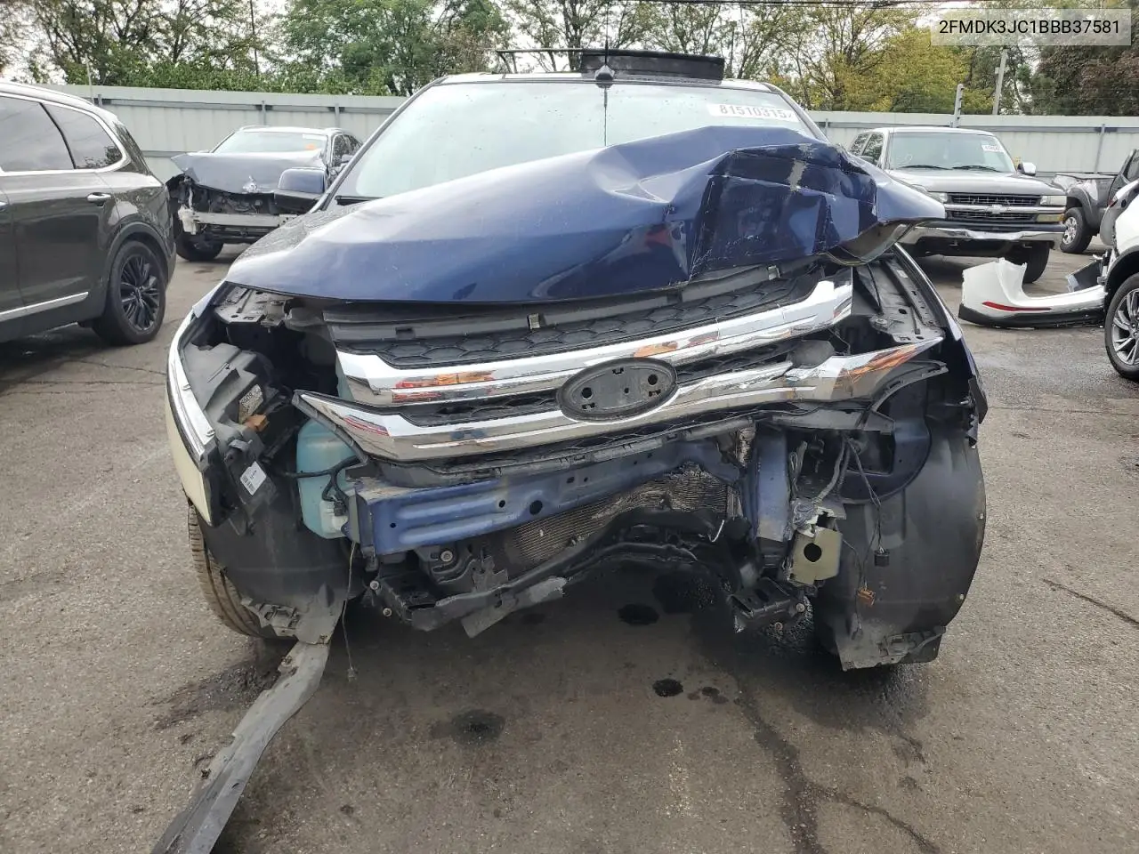 2FMDK3JC1BBB37581 2011 Ford Edge Sel