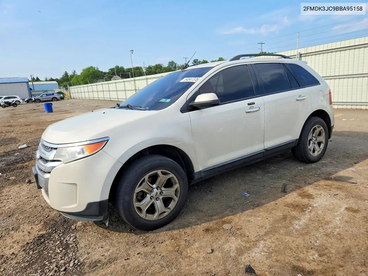 2FMDK3JC9BBA95158 2011 Ford Edge Sel