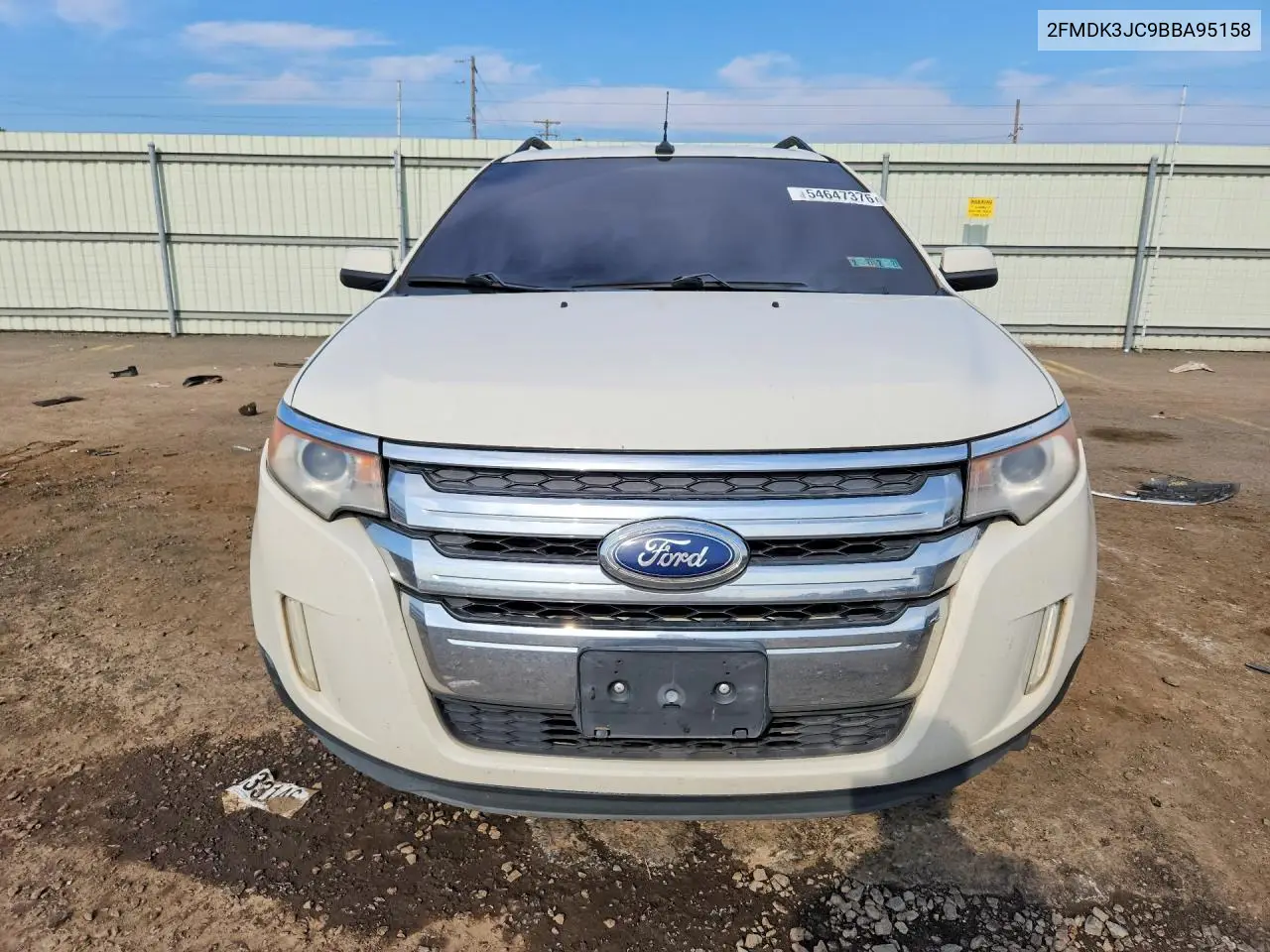 2FMDK3JC9BBA95158 2011 Ford Edge Sel