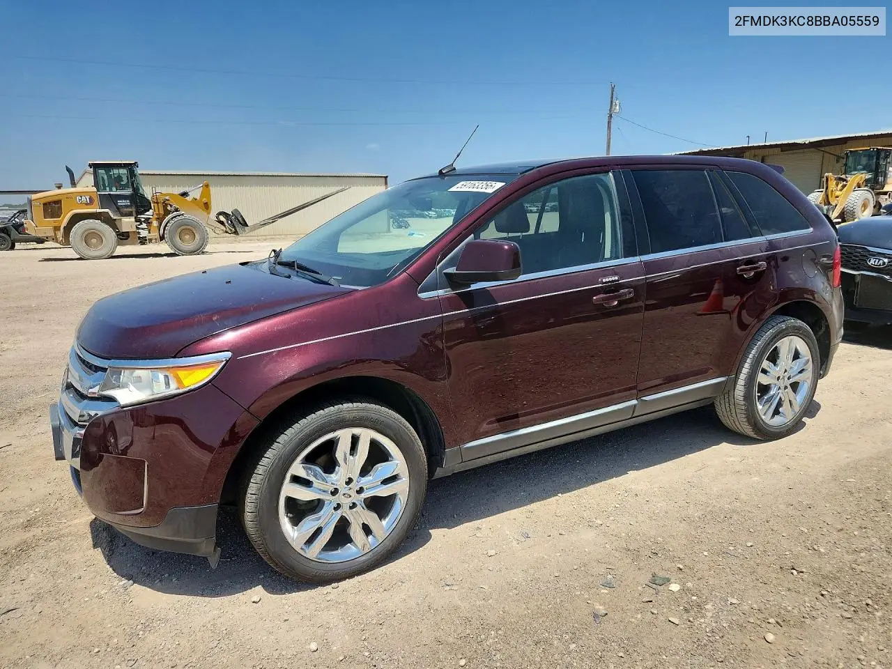 2011 Ford Edge Limited VIN: 2FMDK3KC8BBA05559 Lot: 59163356