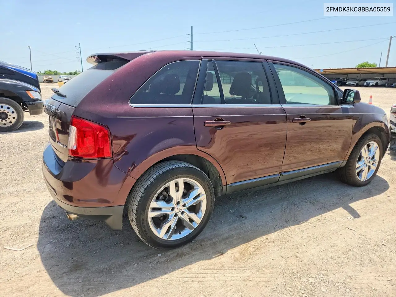 2011 Ford Edge Limited VIN: 2FMDK3KC8BBA05559 Lot: 59163356