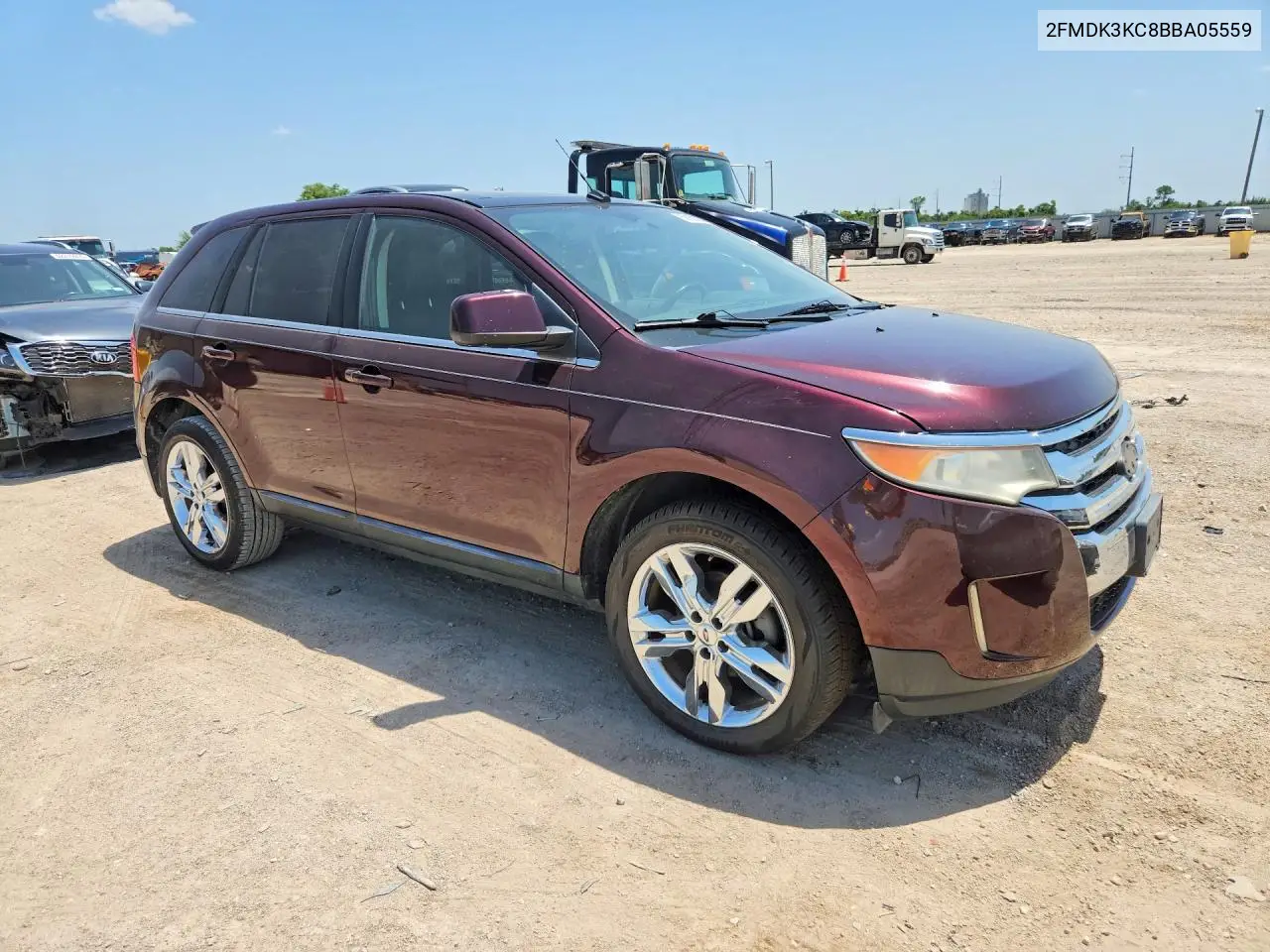 2011 Ford Edge Limited VIN: 2FMDK3KC8BBA05559 Lot: 59163356