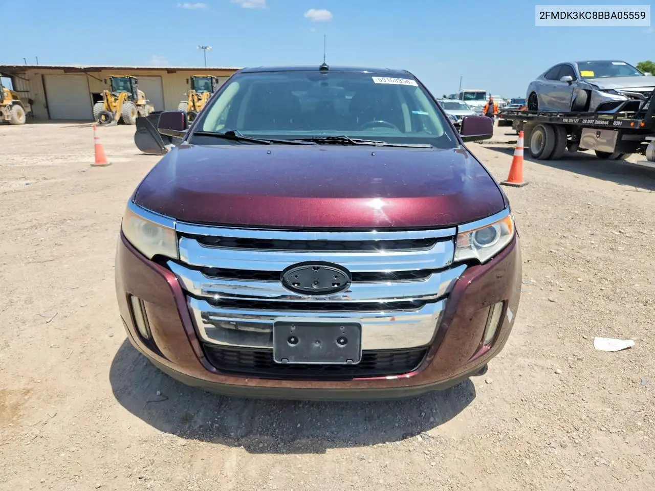 2011 Ford Edge Limited VIN: 2FMDK3KC8BBA05559 Lot: 59163356
