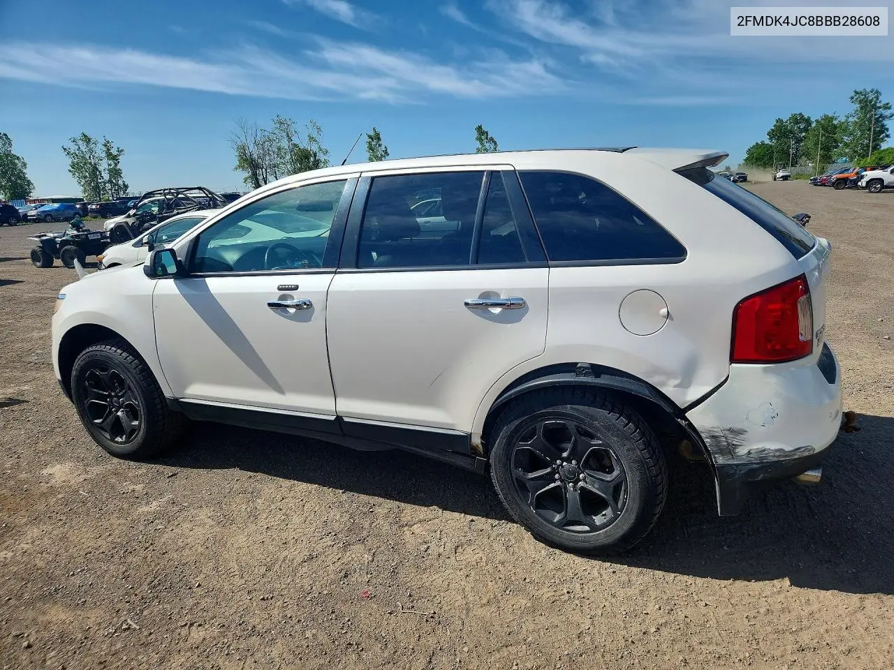 2011 Ford Edge Sel VIN: 2FMDK4JC8BBB28608 Lot: 59273506