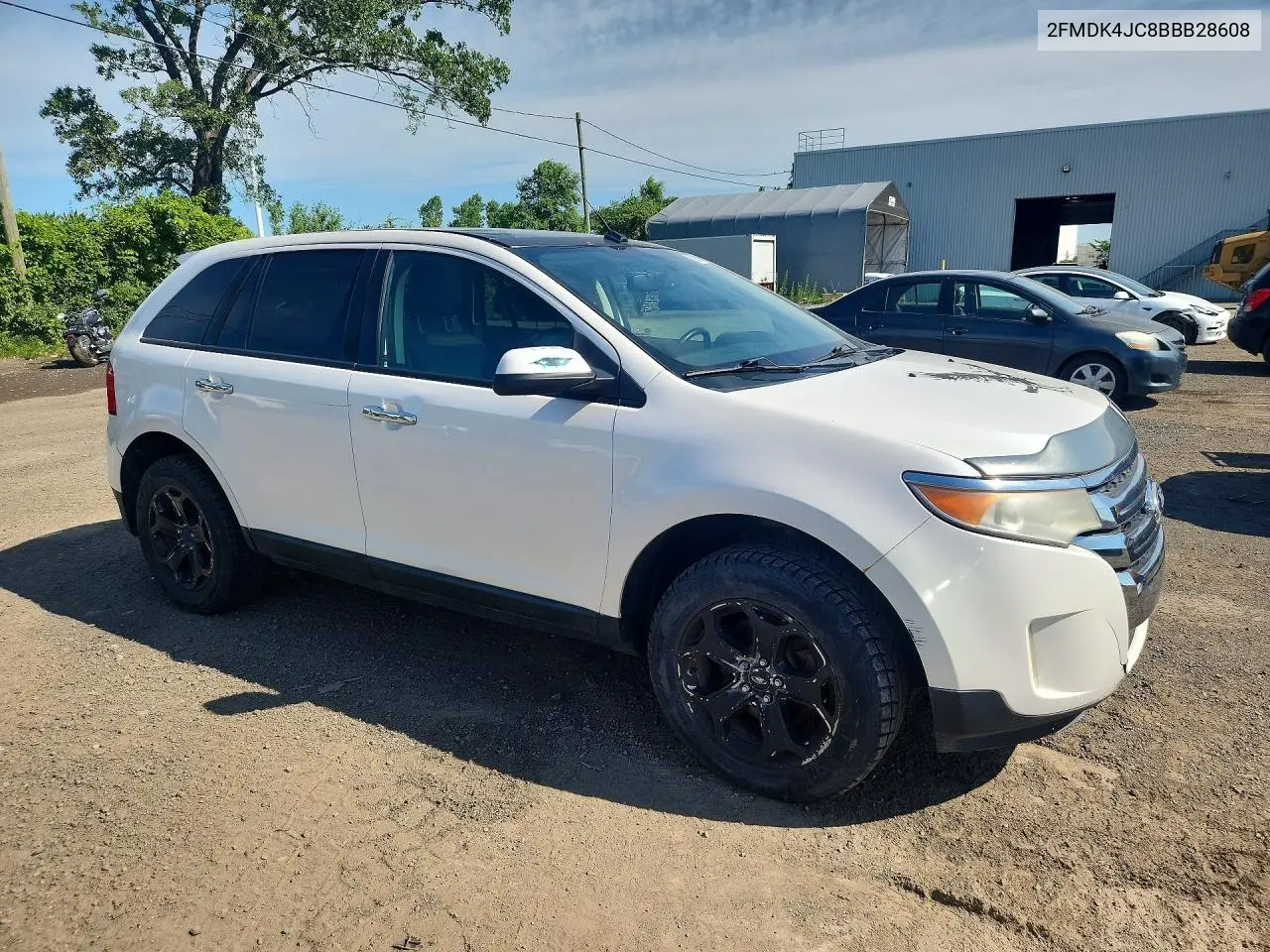 2011 Ford Edge Sel VIN: 2FMDK4JC8BBB28608 Lot: 59273506