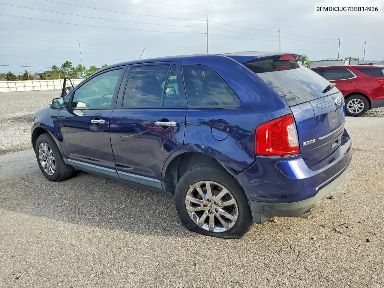 2011 Ford Edge Sel VIN: 2FMDK3JC7BBB14936 Lot: 60769926