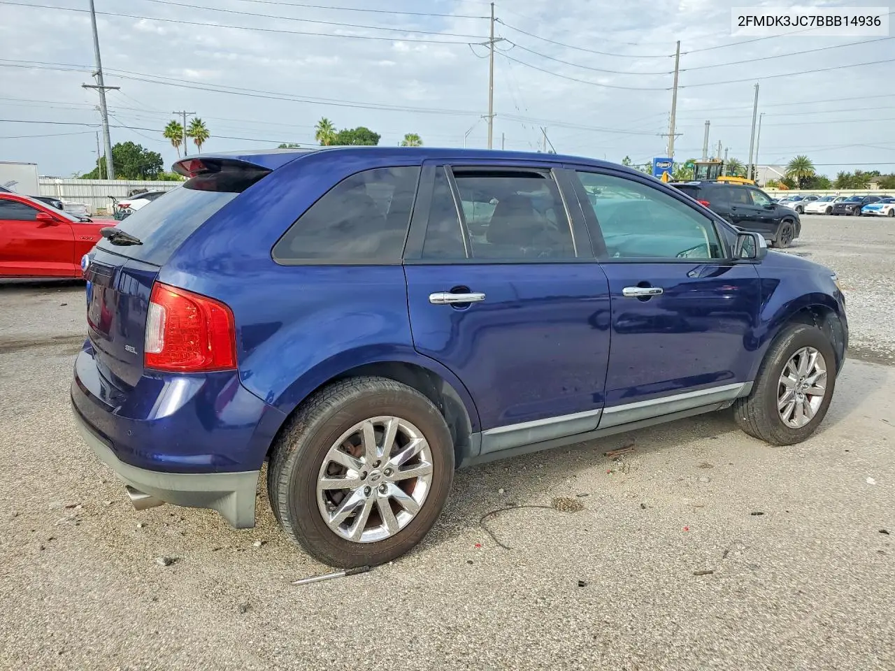 2011 Ford Edge Sel VIN: 2FMDK3JC7BBB14936 Lot: 60769926
