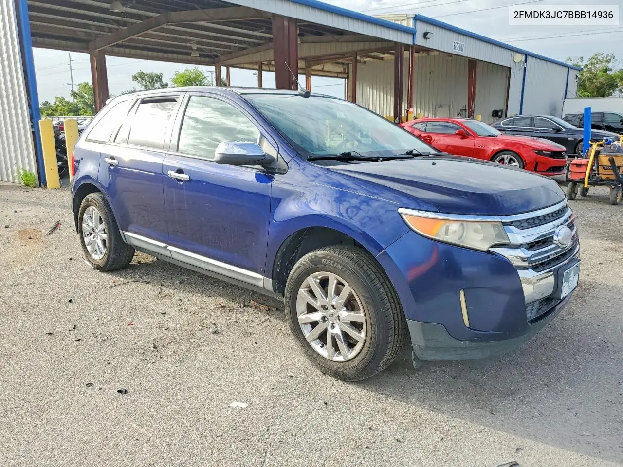 2011 Ford Edge Sel VIN: 2FMDK3JC7BBB14936 Lot: 60769926