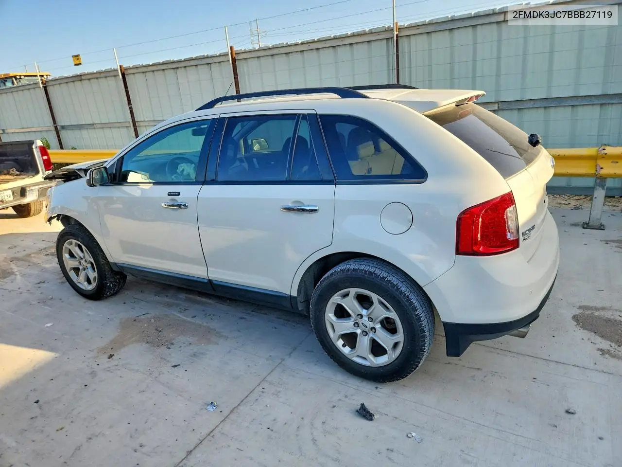 2011 Ford Edge Sel VIN: 2FMDK3JC7BBB27119 Lot: 61434016
