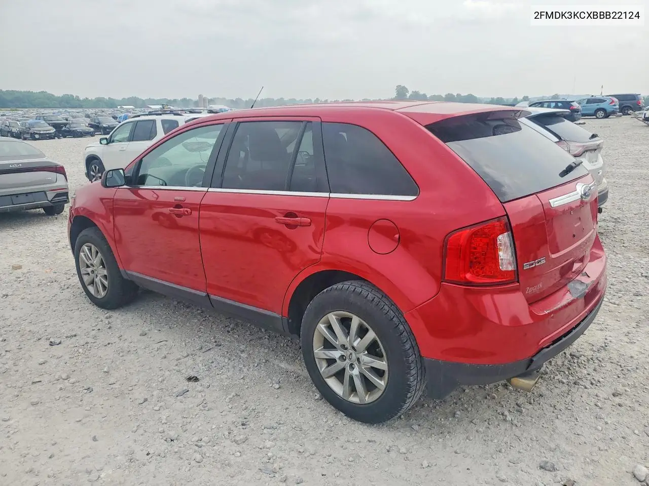 2011 Ford Edge Limited VIN: 2FMDK3KCXBBB22124 Lot: 61476336