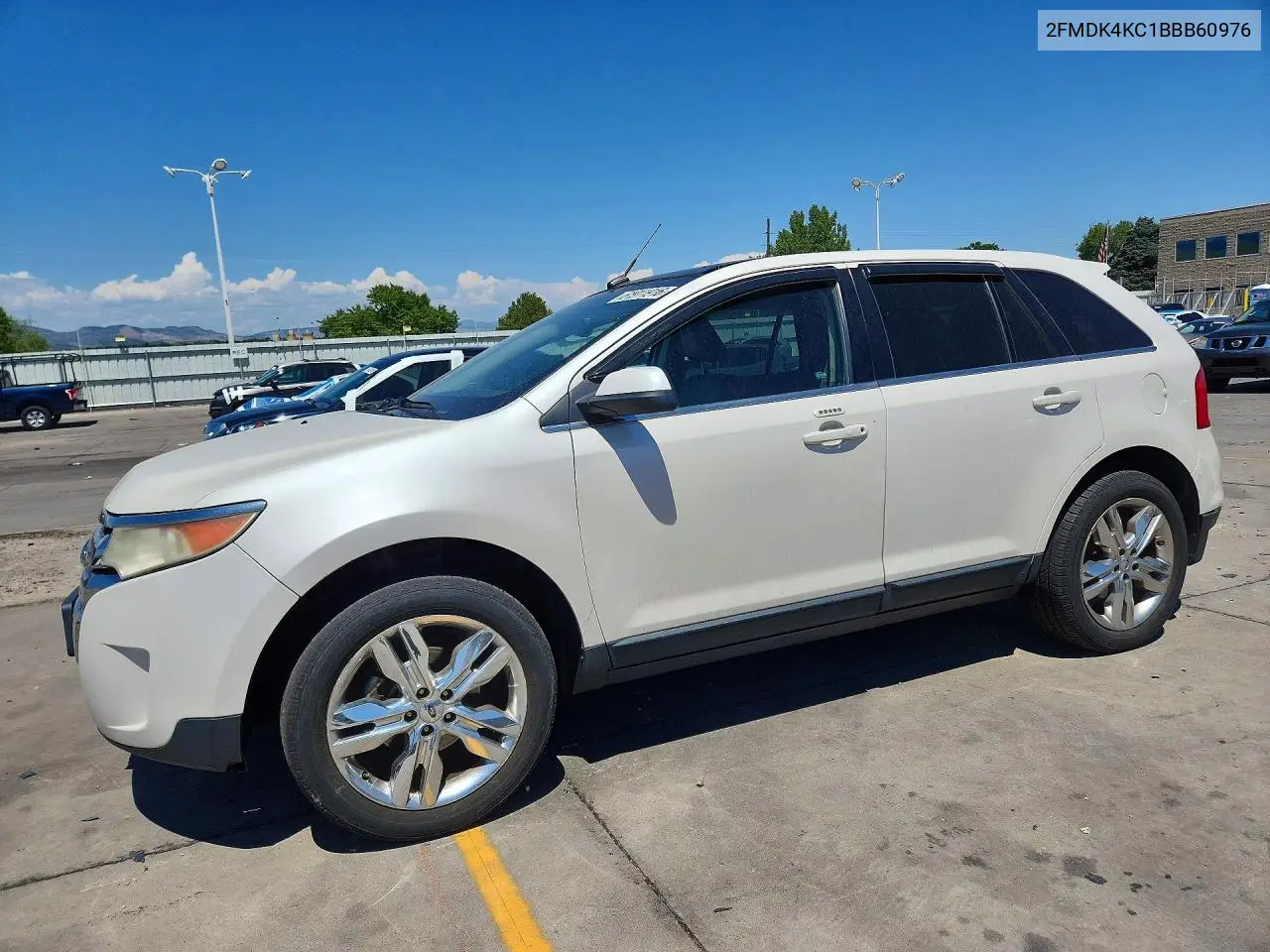 2011 Ford Edge Limited VIN: 2FMDK4KC1BBB60976 Lot: 61911916