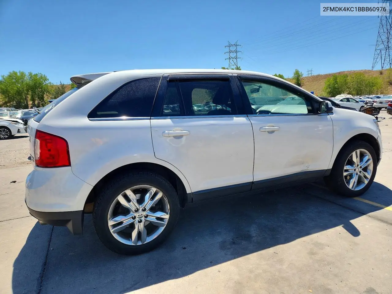2011 Ford Edge Limited VIN: 2FMDK4KC1BBB60976 Lot: 61911916