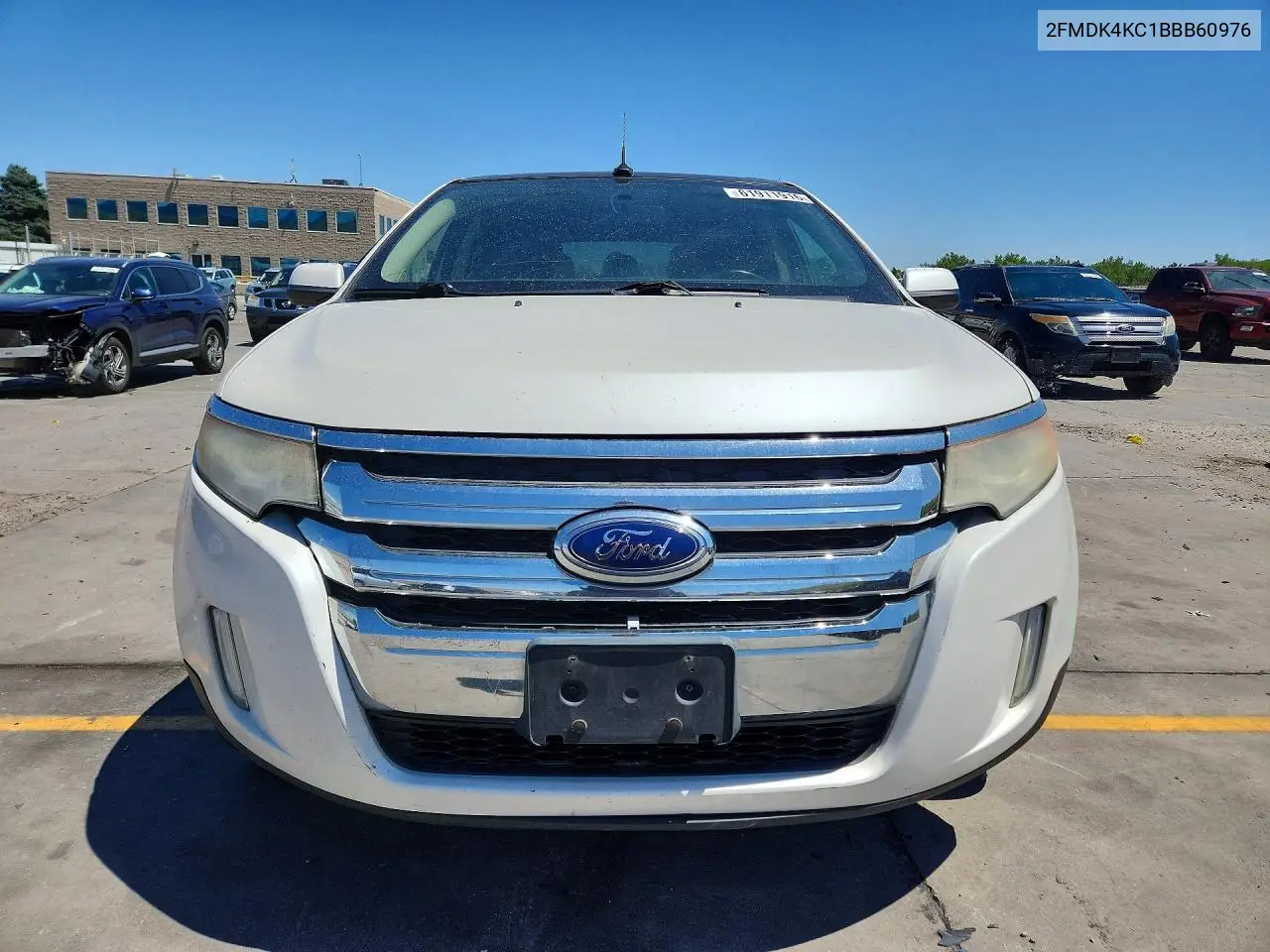 2011 Ford Edge Limited VIN: 2FMDK4KC1BBB60976 Lot: 61911916