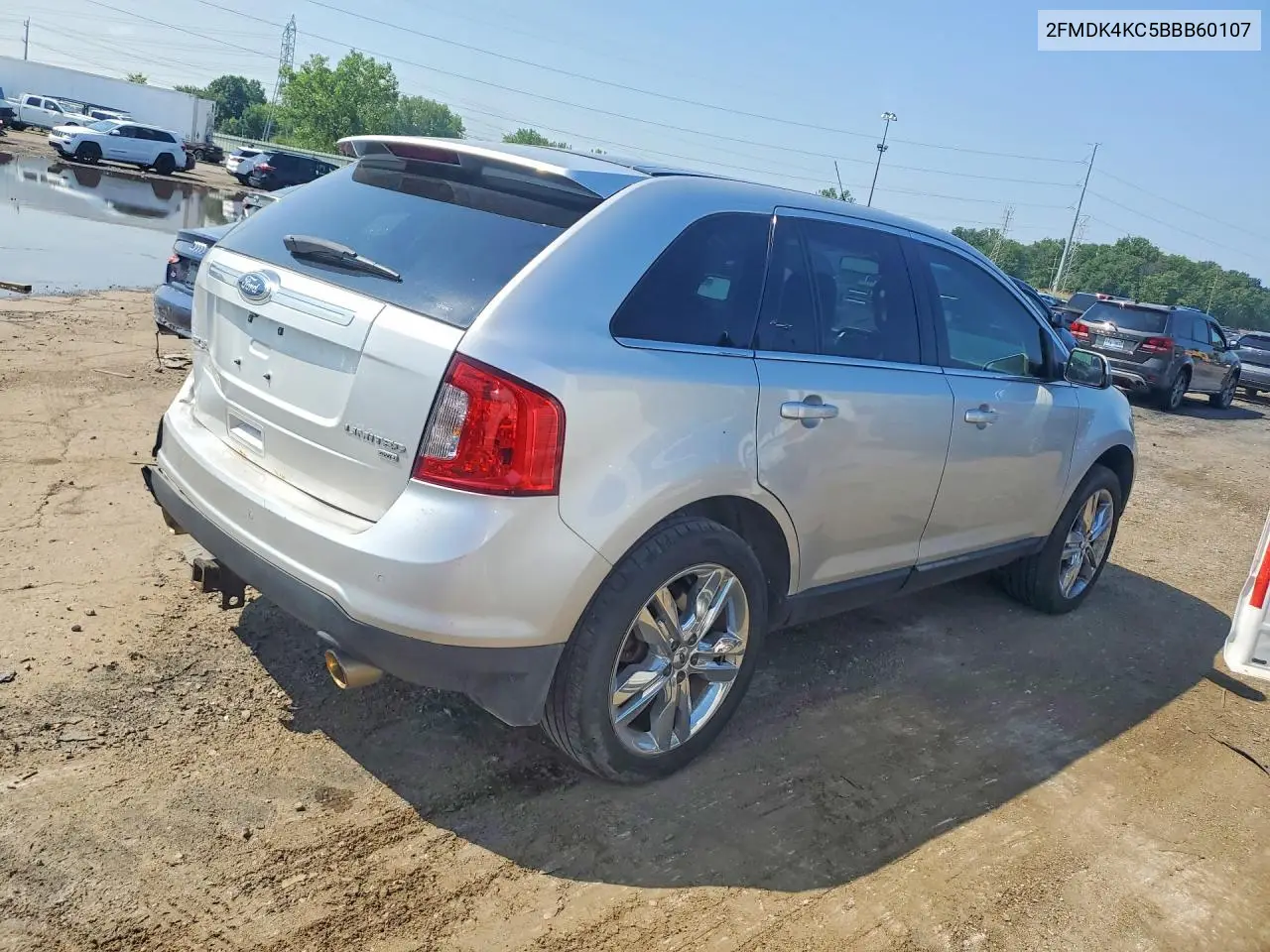 2011 Ford Edge Limited VIN: 2FMDK4KC5BBB60107 Lot: 85625845