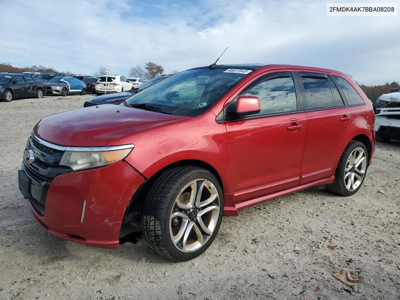 2FMDK4AK7BBA08208 2011 Ford Edge Sport