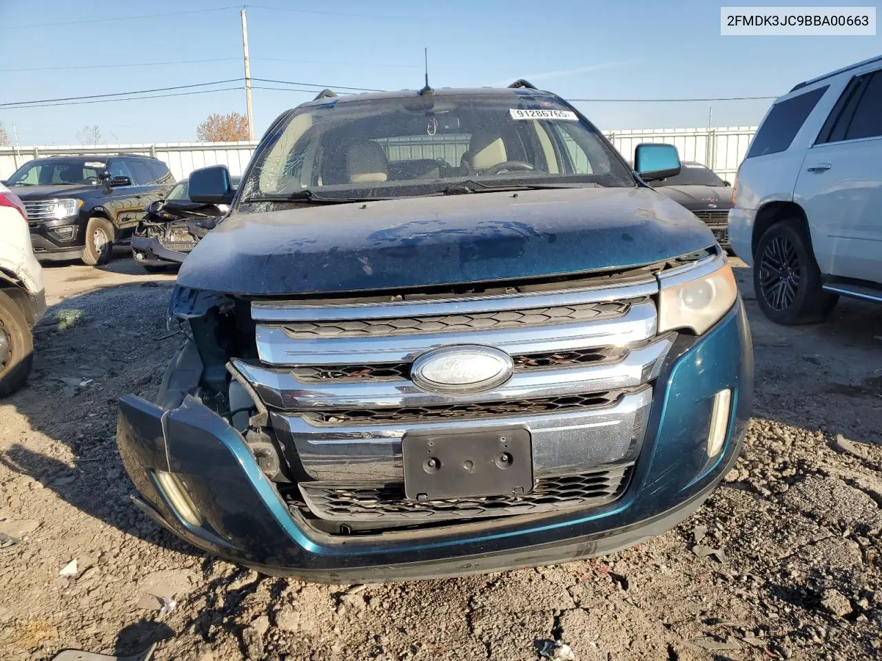 2FMDK3JC9BBA00663 2011 Ford Edge Sel