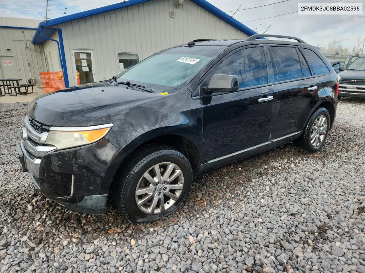 2FMDK3JC8BBA02596 2011 Ford Edge Sel