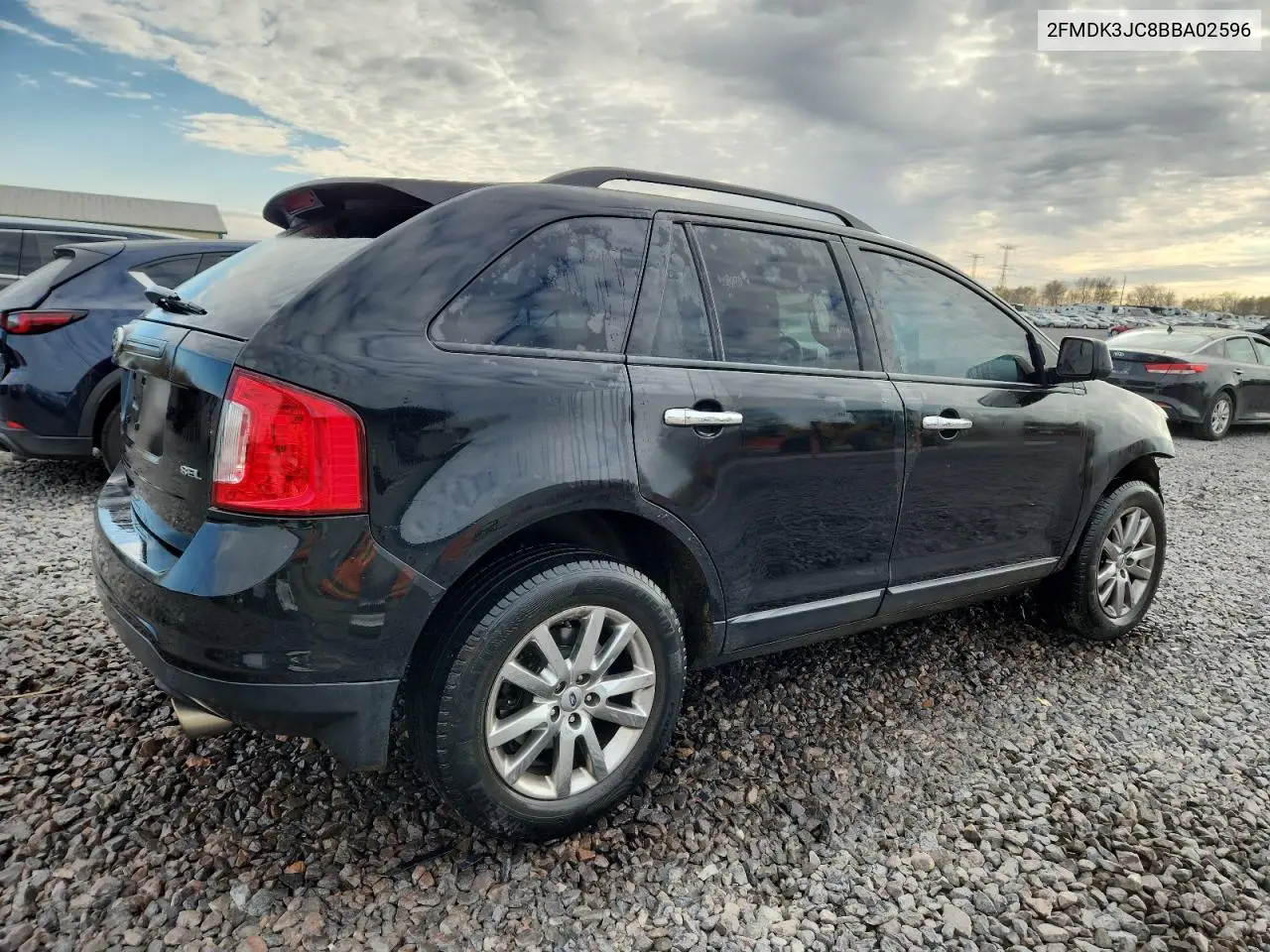 2FMDK3JC8BBA02596 2011 Ford Edge Sel