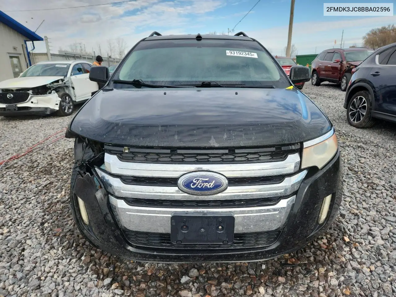 2FMDK3JC8BBA02596 2011 Ford Edge Sel