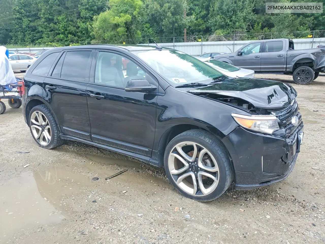 2012 Ford Edge Sport VIN: 2FMDK4AKXCBA02162 Lot: 57264646