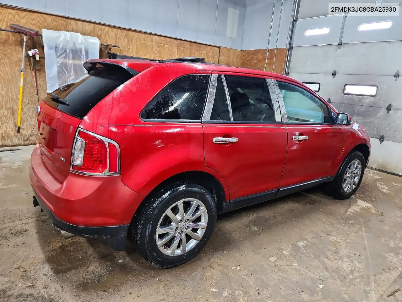 2012 Ford Edge Sel VIN: 2FMDK3JC8CBA25930 Lot: 59596636