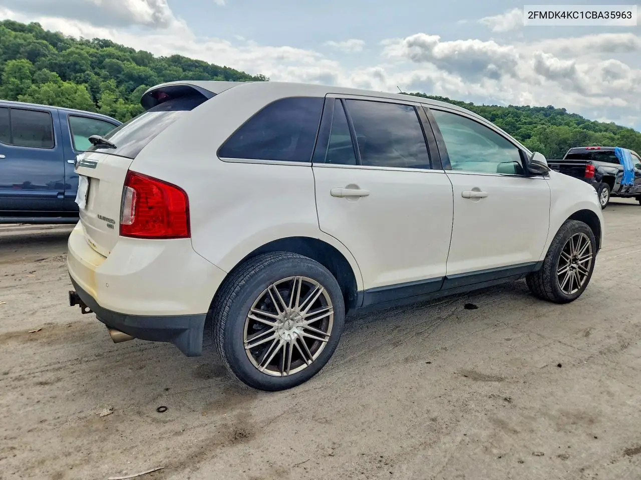 2012 Ford Edge Limited VIN: 2FMDK4KC1CBA35963 Lot: 61798166