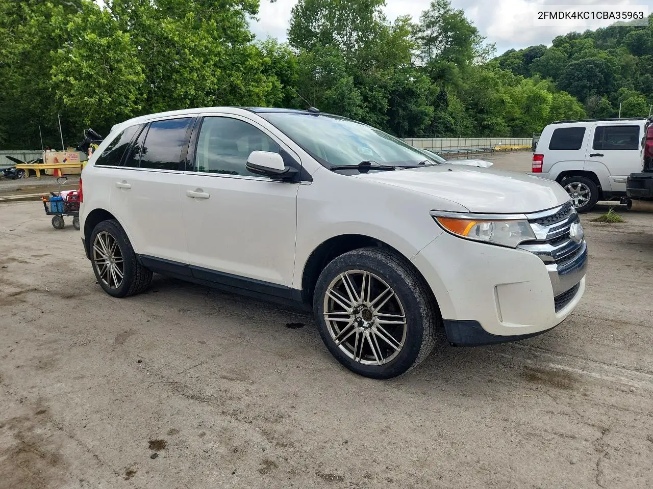 2012 Ford Edge Limited VIN: 2FMDK4KC1CBA35963 Lot: 61798166