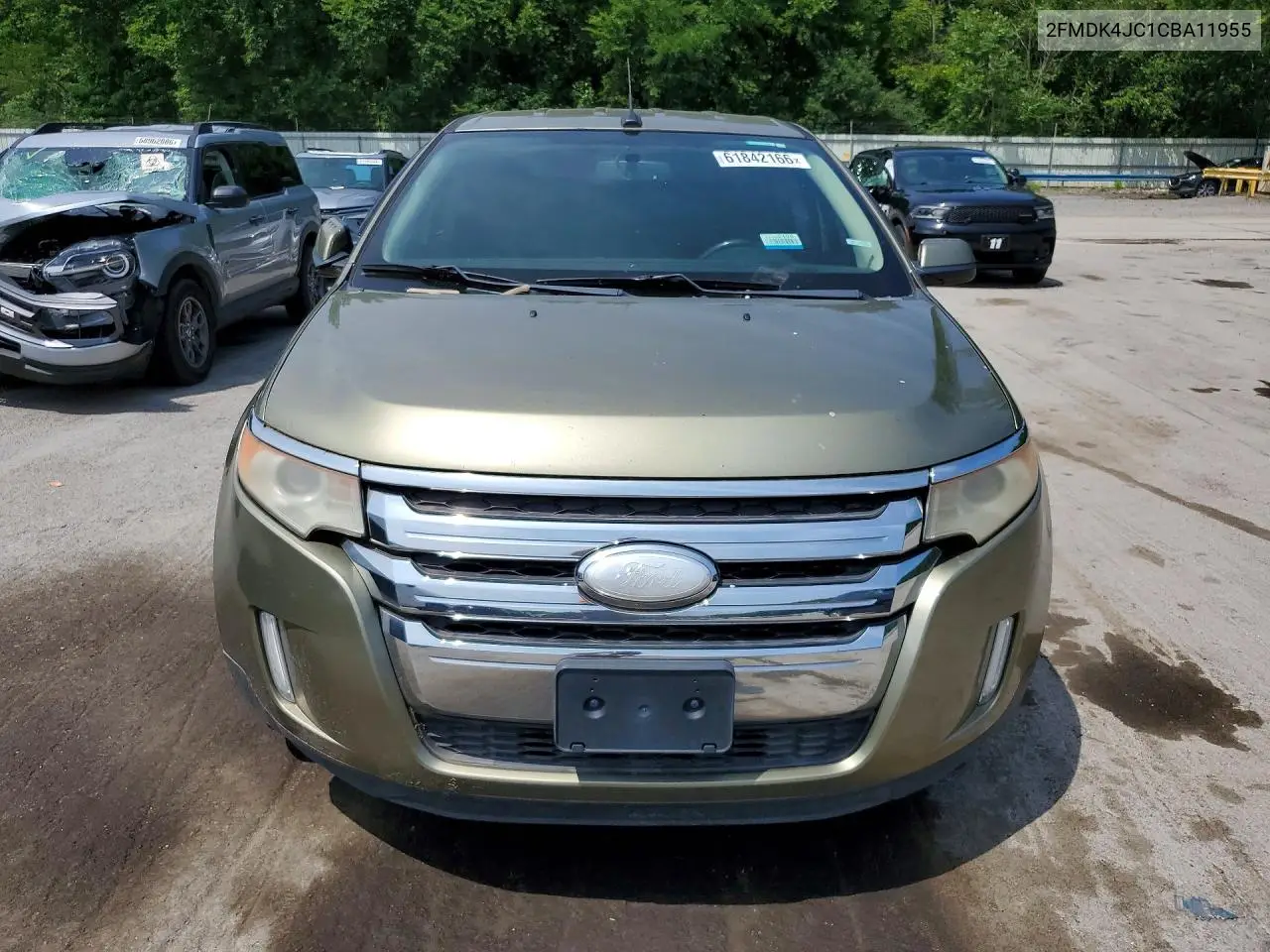2012 Ford Edge Sel VIN: 2FMDK4JC1CBA11955 Lot: 61842166