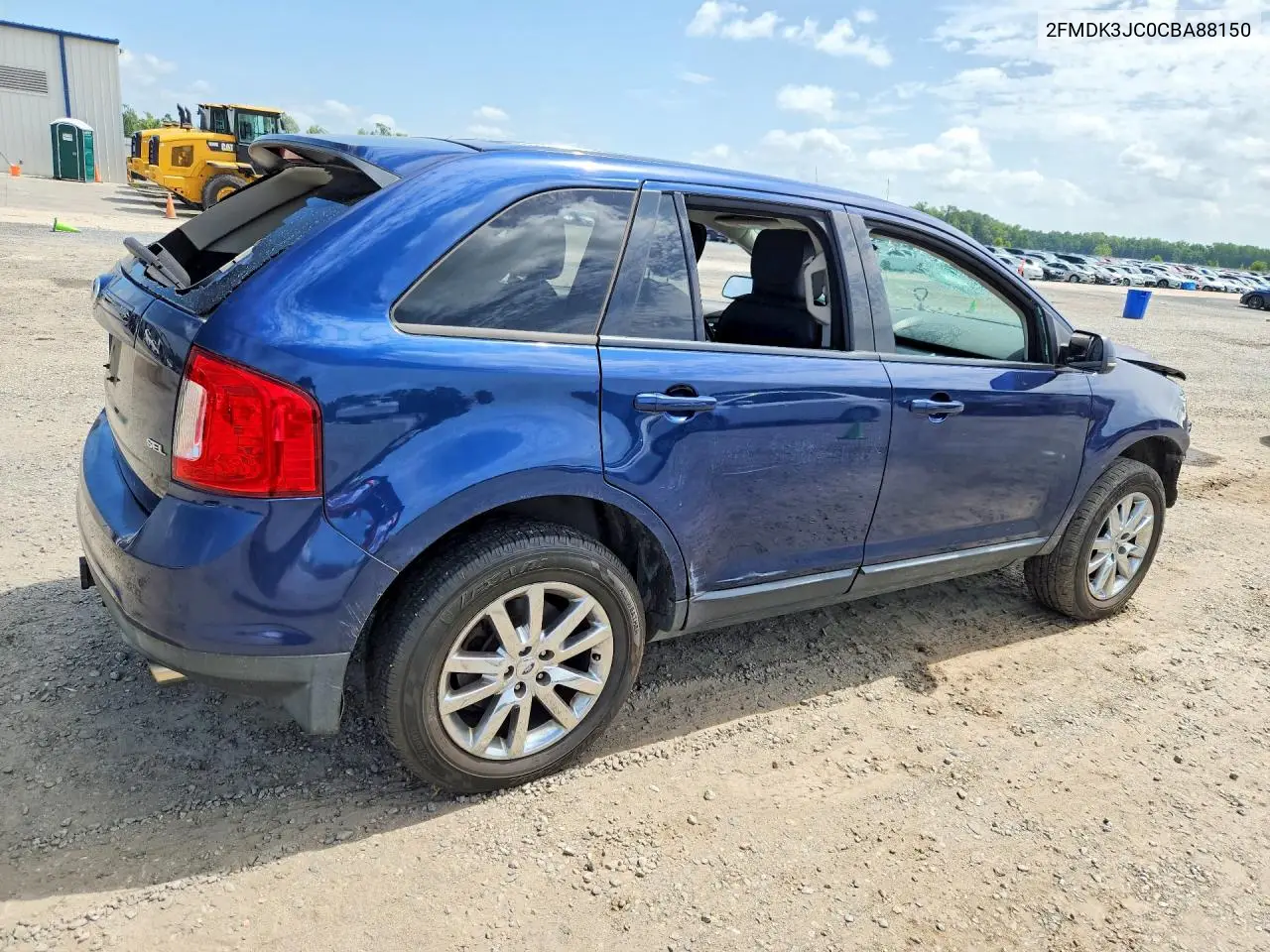 2012 Ford Edge Sel VIN: 2FMDK3JC0CBA88150 Lot: 61909476