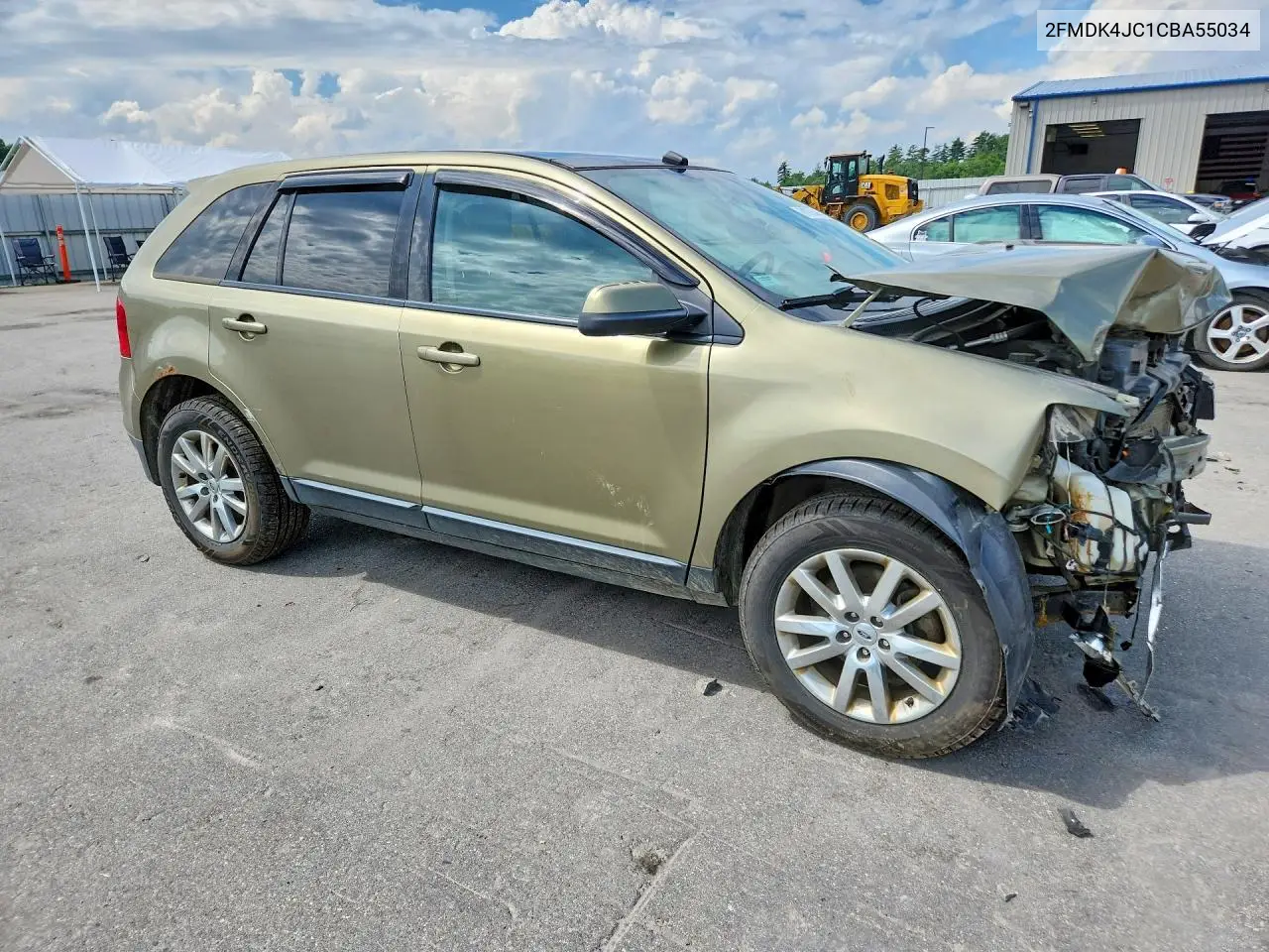 2012 Ford Edge Sel VIN: 2FMDK4JC1CBA55034 Lot: 61974446