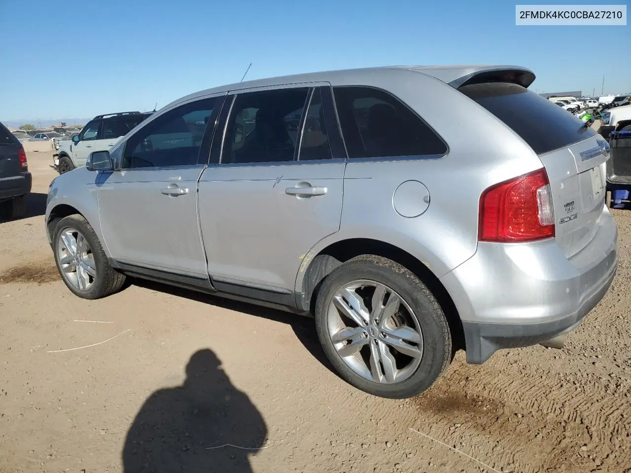 2FMDK4KC0CBA27210 2012 Ford Edge Limited
