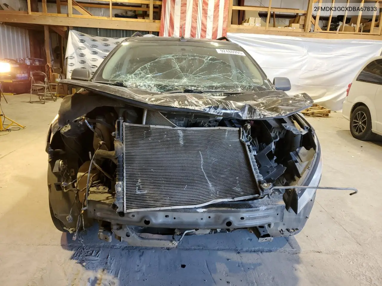 2FMDK3GCXDBA67833 2013 Ford Edge Se