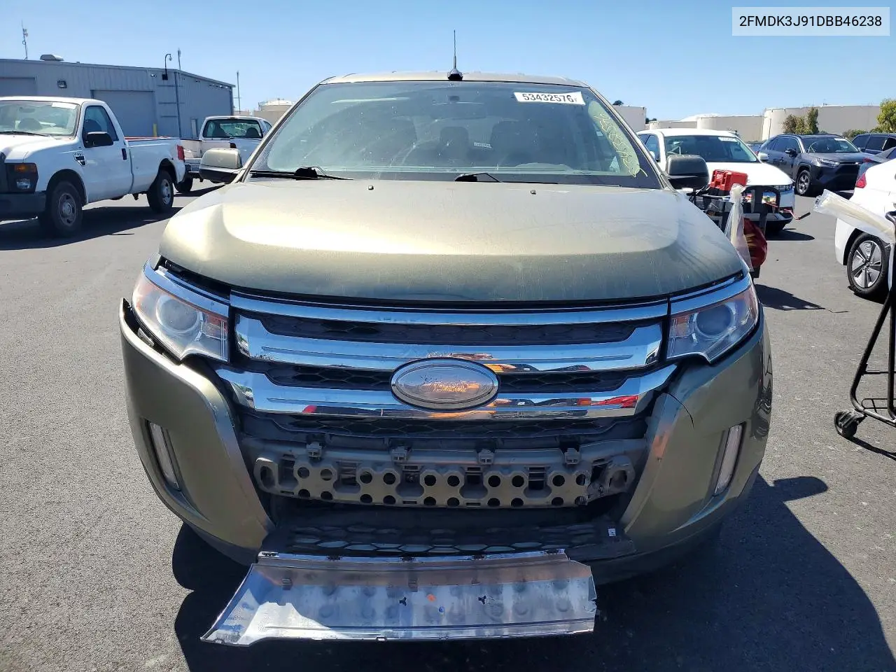 2013 Ford Edge Sel VIN: 2FMDK3J91DBB46238 Lot: 53432576