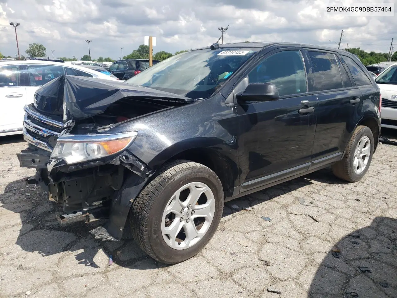 2FMDK4GC9DBB57464 2013 Ford Edge Se