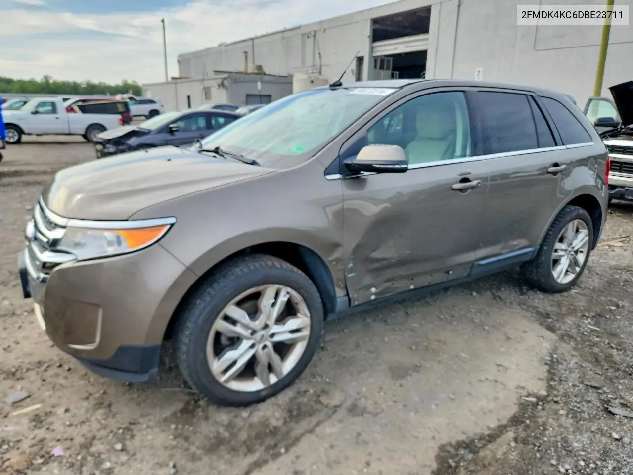 2013 Ford Edge Limited VIN: 2FMDK4KC6DBE23711 Lot: 59672516