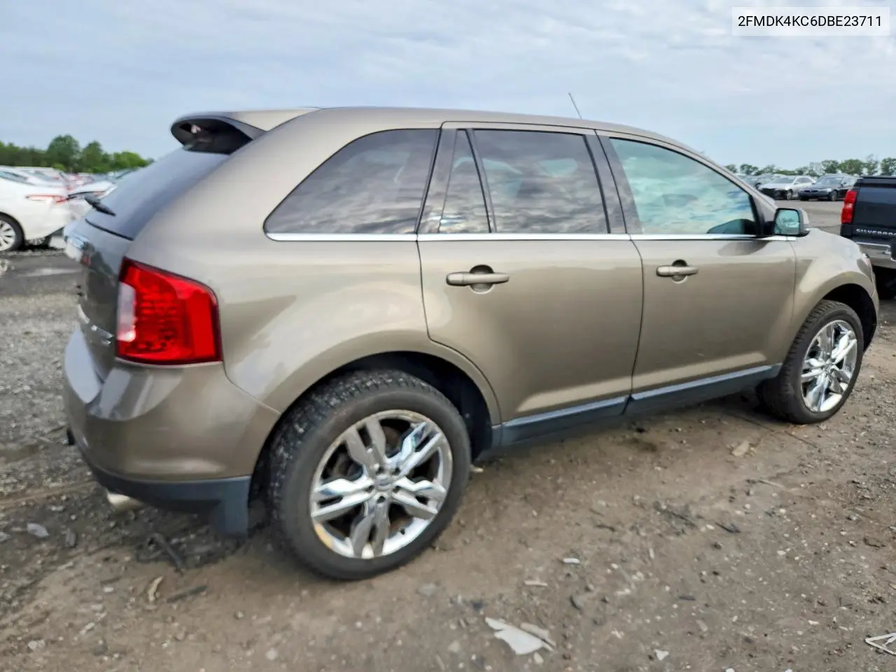 2013 Ford Edge Limited VIN: 2FMDK4KC6DBE23711 Lot: 59672516