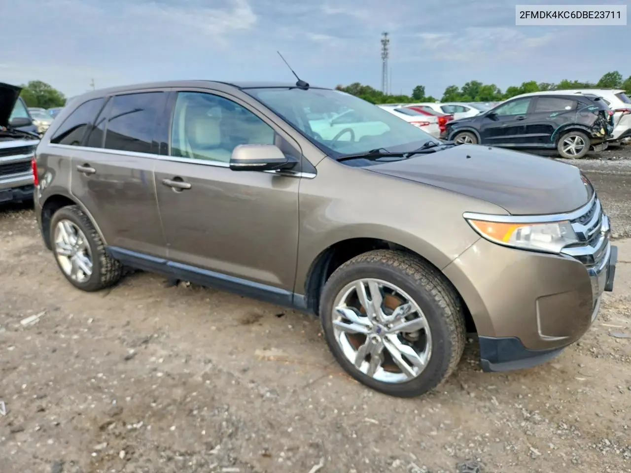 2013 Ford Edge Limited VIN: 2FMDK4KC6DBE23711 Lot: 59672516