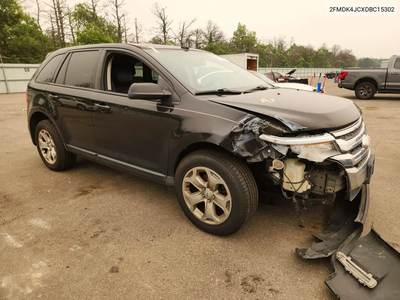 2013 Ford Edge Sel VIN: 2FMDK4JCXDBC15302 Lot: 59733376
