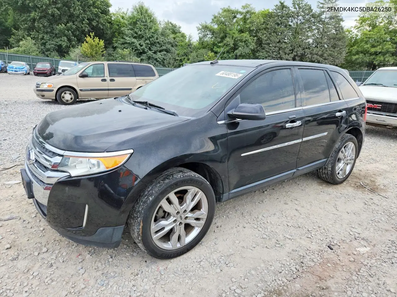 2013 Ford Edge Limited VIN: 2FMDK4KC5DBA26250 Lot: 60488196