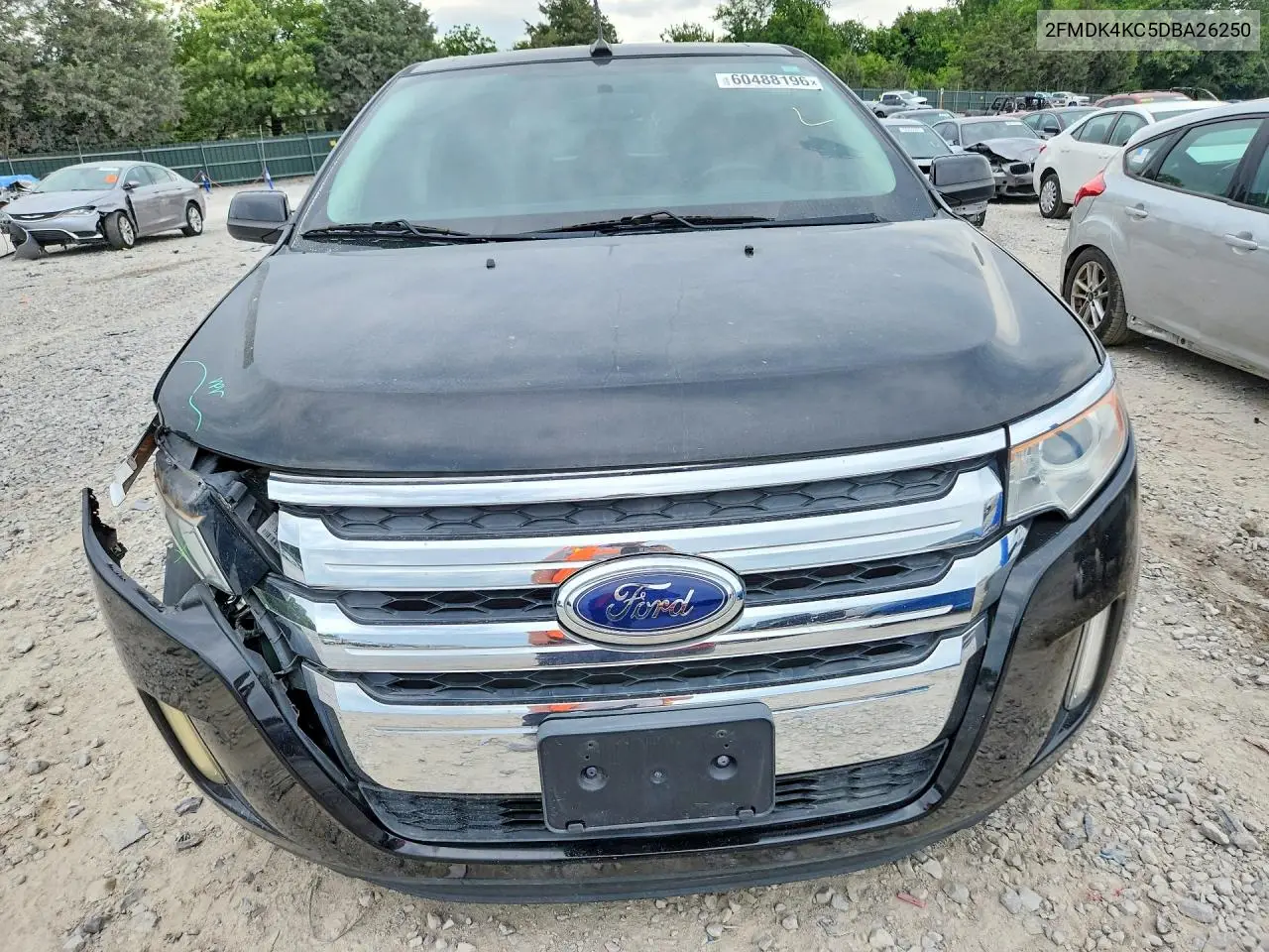 2013 Ford Edge Limited VIN: 2FMDK4KC5DBA26250 Lot: 60488196