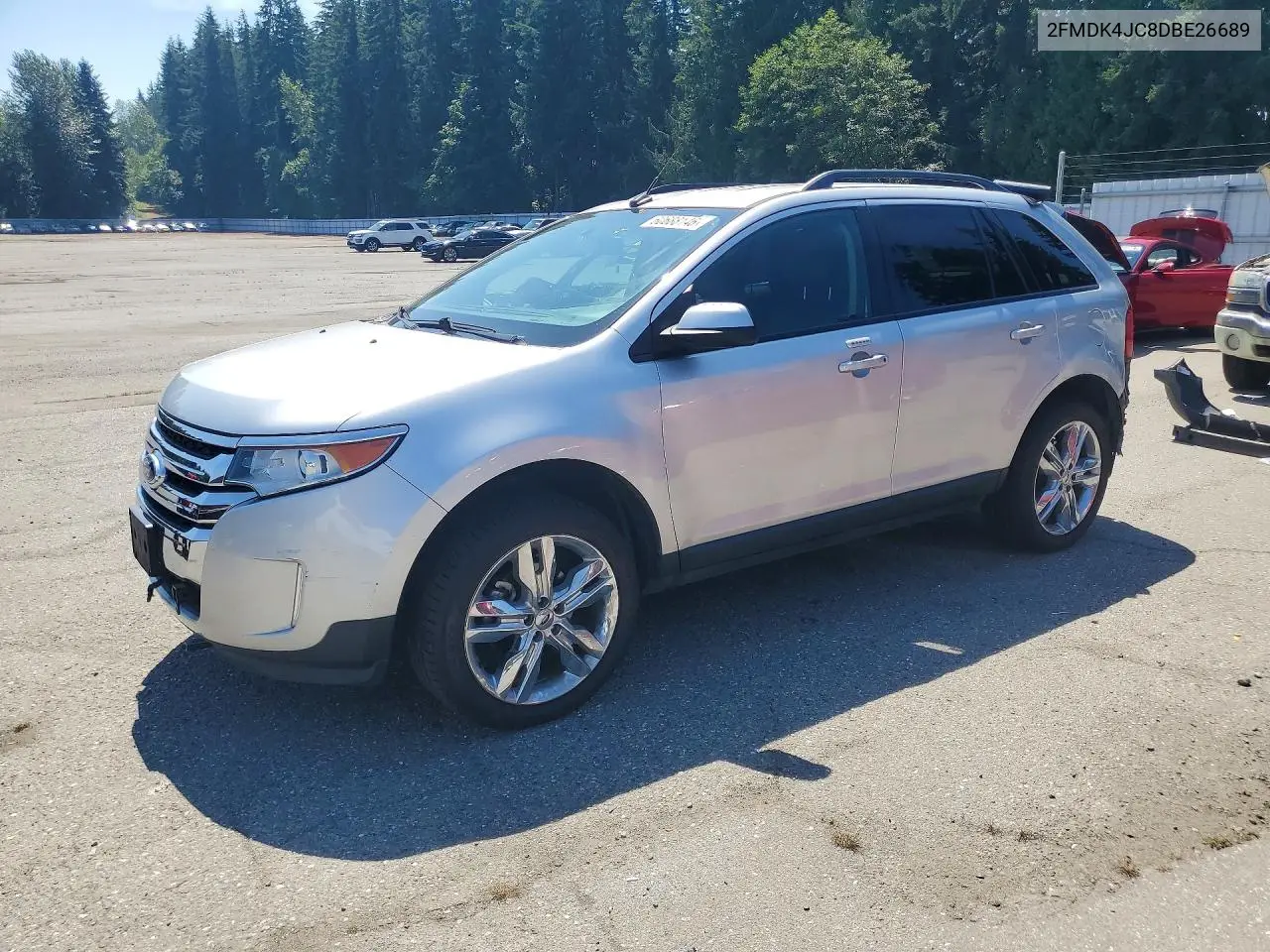 2013 Ford Edge Sel VIN: 2FMDK4JC8DBE26689 Lot: 60688146