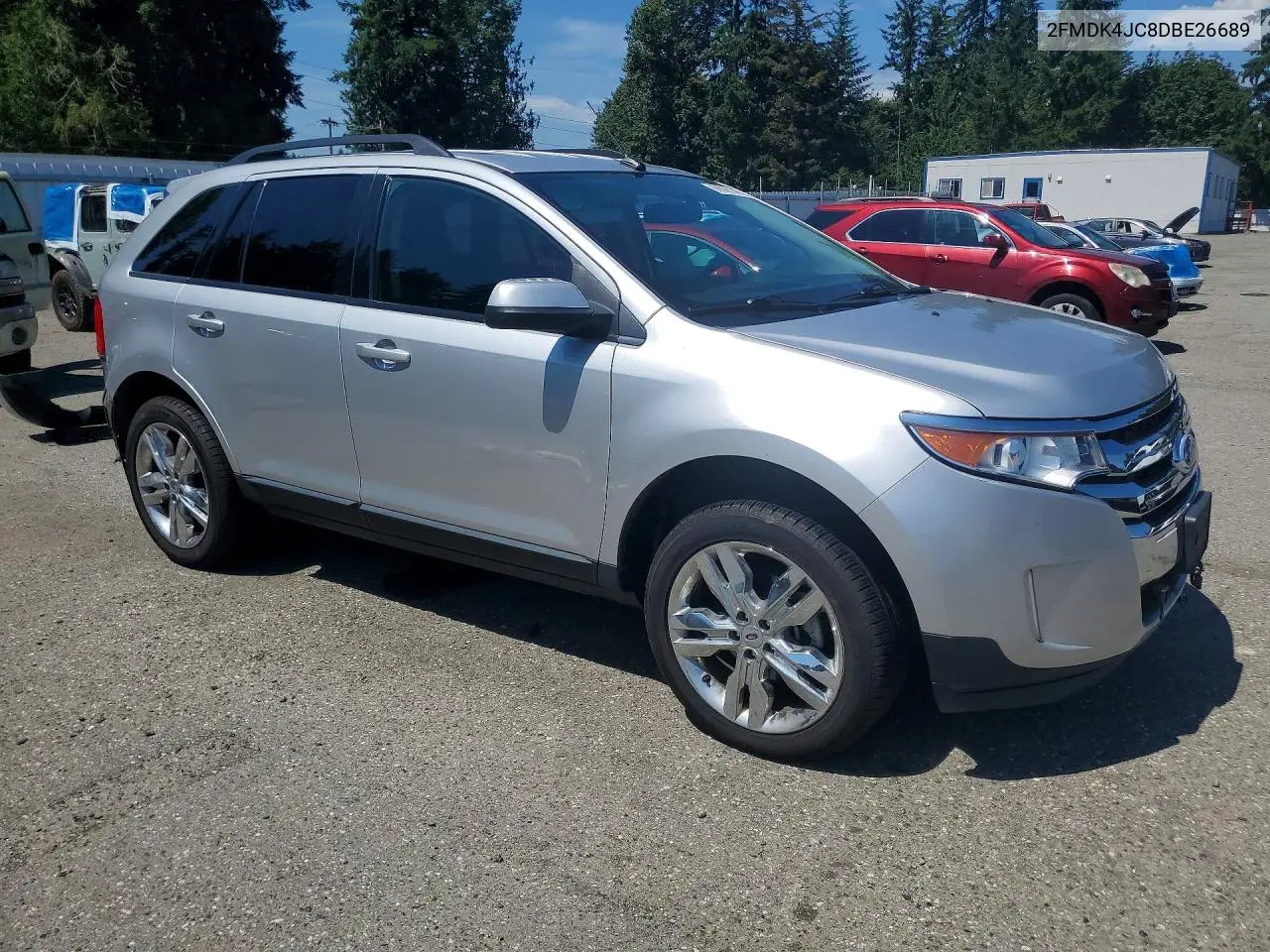 2013 Ford Edge Sel VIN: 2FMDK4JC8DBE26689 Lot: 60688146