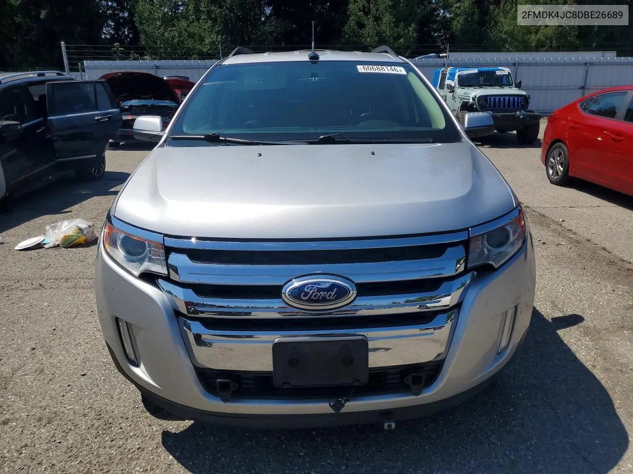 2013 Ford Edge Sel VIN: 2FMDK4JC8DBE26689 Lot: 60688146