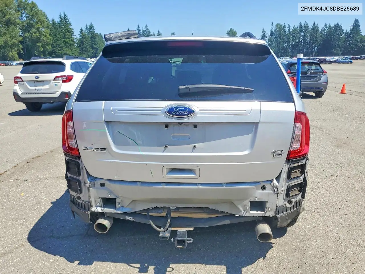 2013 Ford Edge Sel VIN: 2FMDK4JC8DBE26689 Lot: 60688146