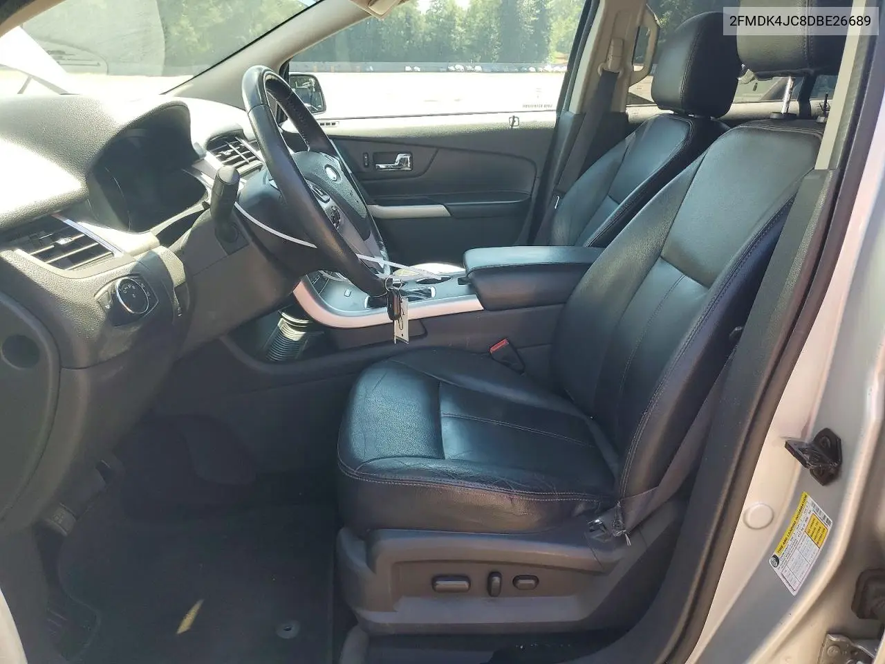 2013 Ford Edge Sel VIN: 2FMDK4JC8DBE26689 Lot: 60688146
