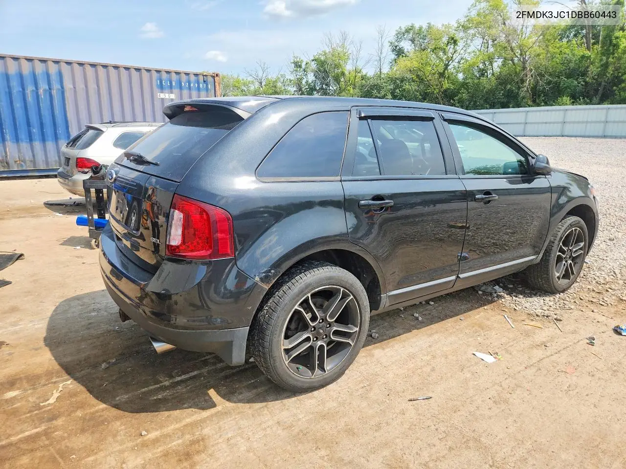 2013 Ford Edge Sel VIN: 2FMDK3JC1DBB60443 Lot: 60858356