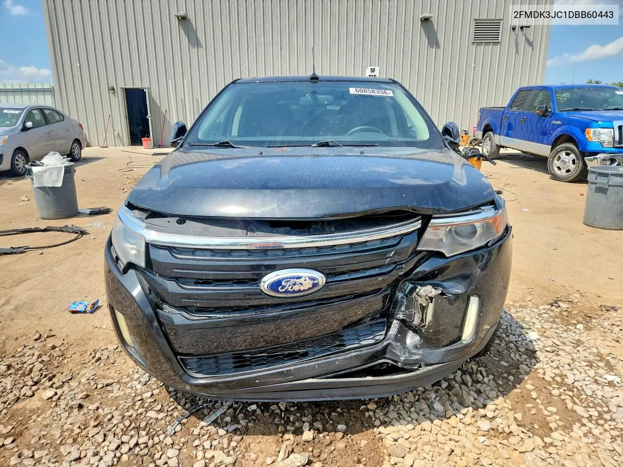 2013 Ford Edge Sel VIN: 2FMDK3JC1DBB60443 Lot: 60858356